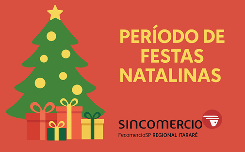 Calendário para o mês de Dezembro/2025- ITARARÉ